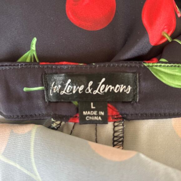 FOR LOVE & LEMONS Xena Midi Dress Size L - Picture 9 of 13